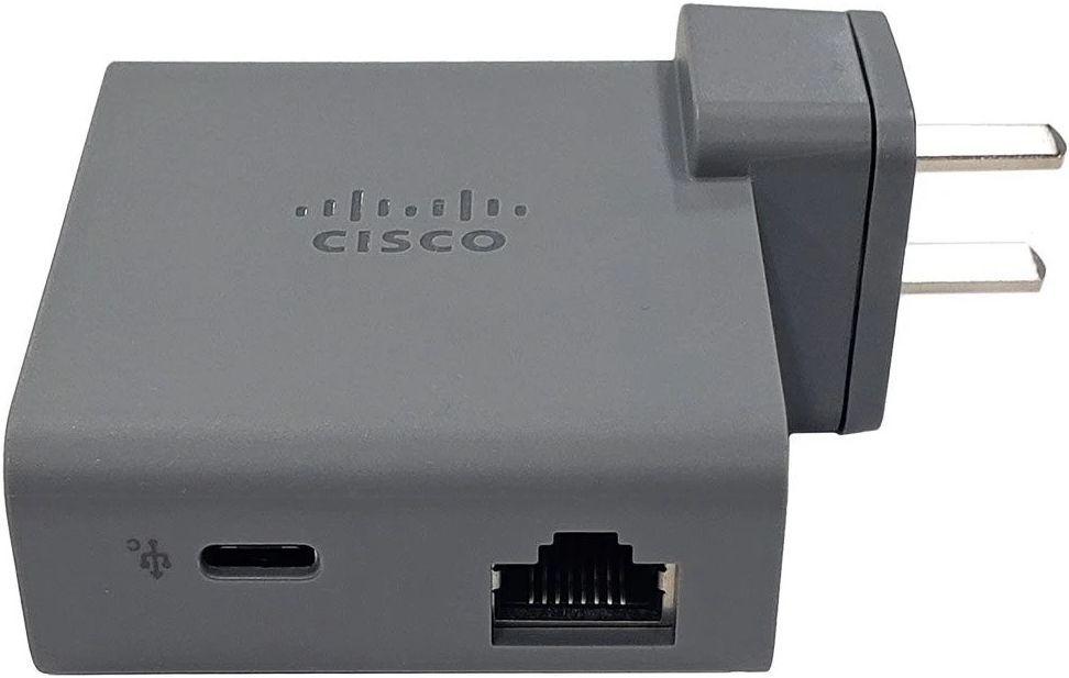 Cisco Non-PoE Ethernet Adapter (CP-8832-ETH=) - Black by Cisco - Refurbished - Brand New condition - US$20.94
