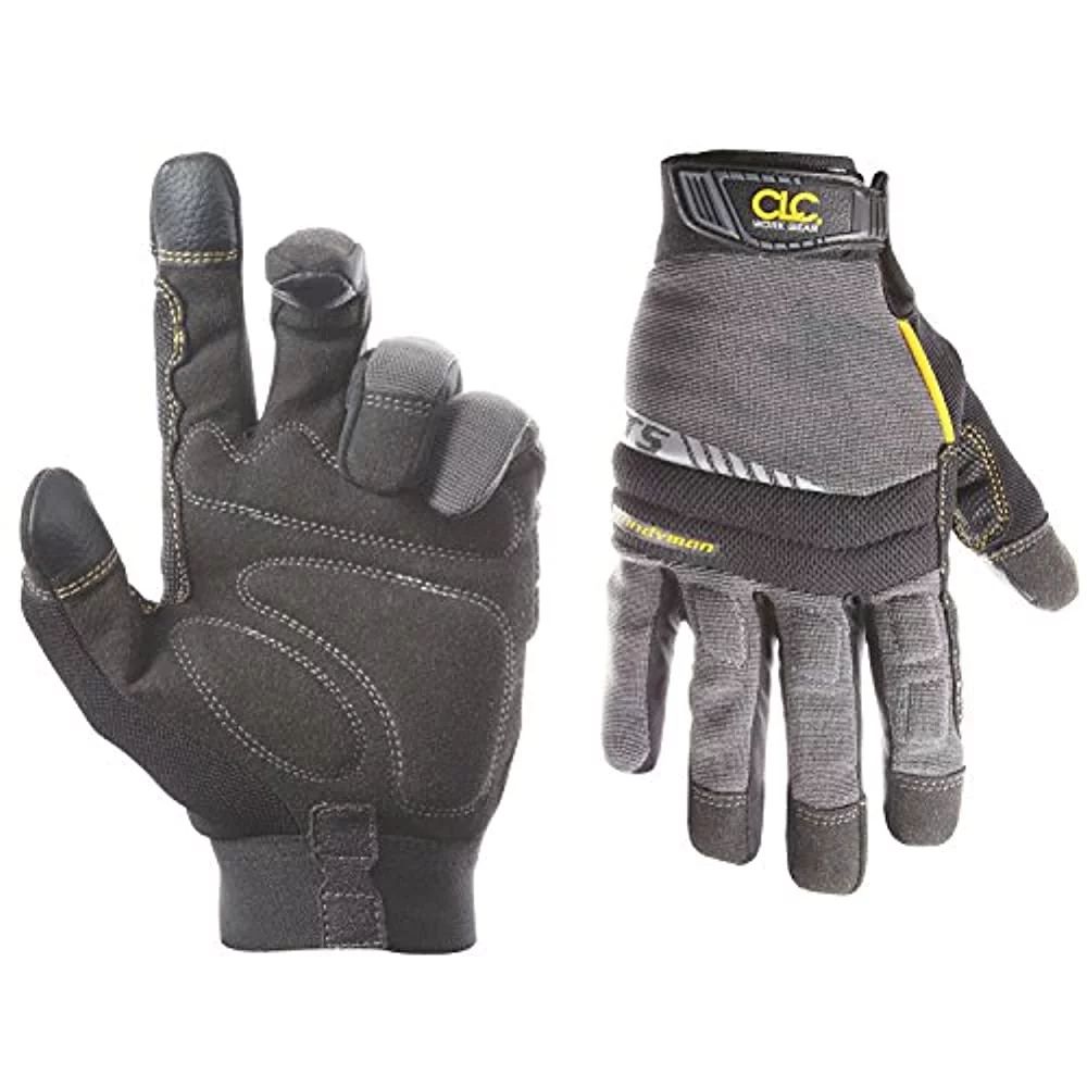 CLC Custom Leathercraft 125 Handyman Flex Grip Work Gloves - Black - XL by CLC - Refurbished - Premium condition - US$22.83