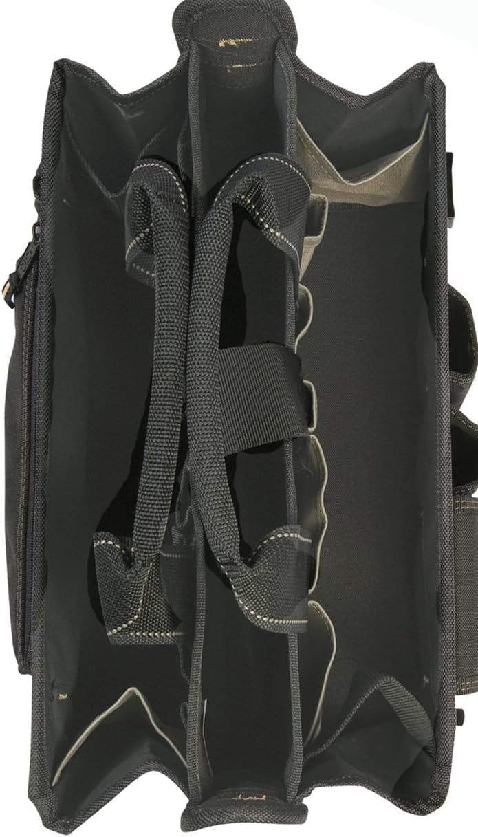 CLC Custom LeatherCraft 1529 16In. Center Tray Tool Bag - Brown by CLC - Refurbished - Like New condition - Image 2