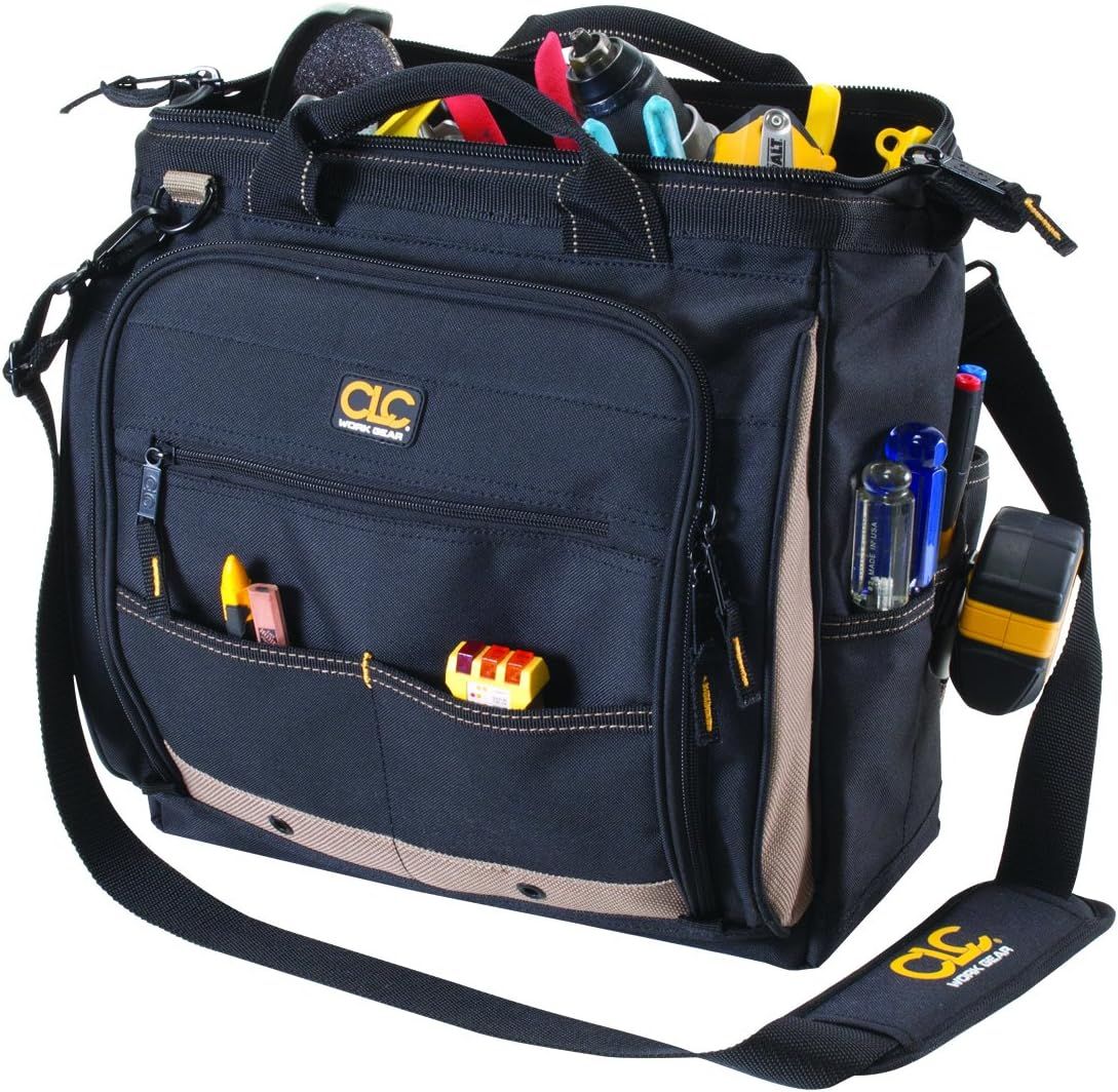 CLC Custom Leathercraft 1537 Multi-Compartment Tool Carrier - Black by CLC - Refurbished - Like New condition - Image 3