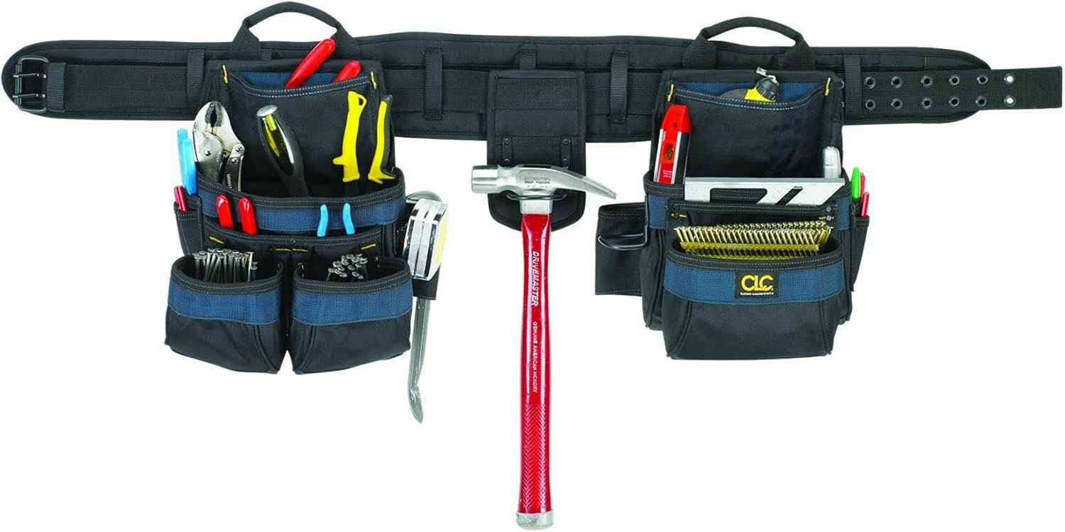 CLC Custom Leathercraft 2605 Electrician Tool Belt - Black by CLC - Refurbished - Like New condition - Image 2