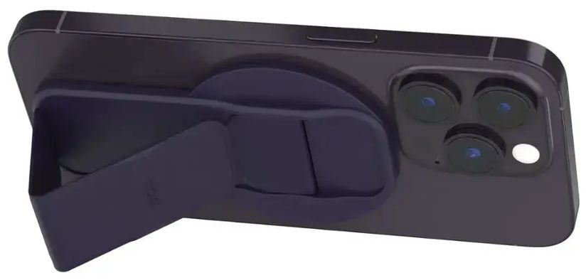 Clckr Compact MagSafe Phone Stand & Grip - Deep Purple by Clckr - Refurbished - Brand New condition - Image 4