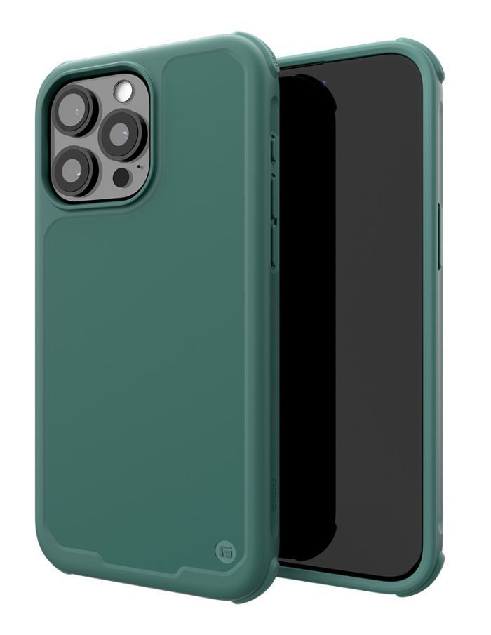 Clckr G-Form Protection Case for Apple iPhone 15 Pro - Carbon Green by Clckr - Refurbished - Brand New condition - US$13.93