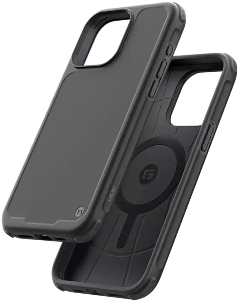 CLCKR G-Form Protection Phone Case with MagSafe for Apple iPhone 15 Pro - Carbon Black by CLCKR - Image 3
