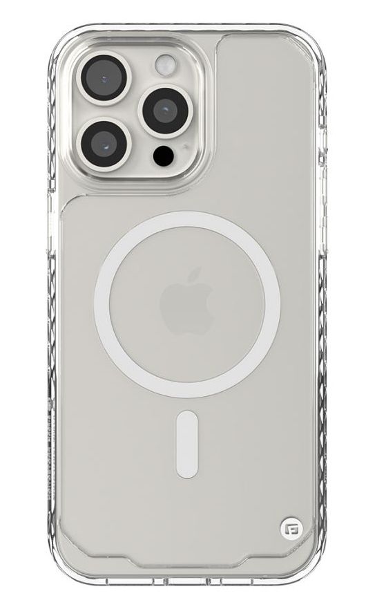 CLCKR G-Form Protection Phone Case with MagSafe for Apple iPhone 15 Pro - Diamond Clear by CLCKR - Refurbished - Like New condition - Image 4