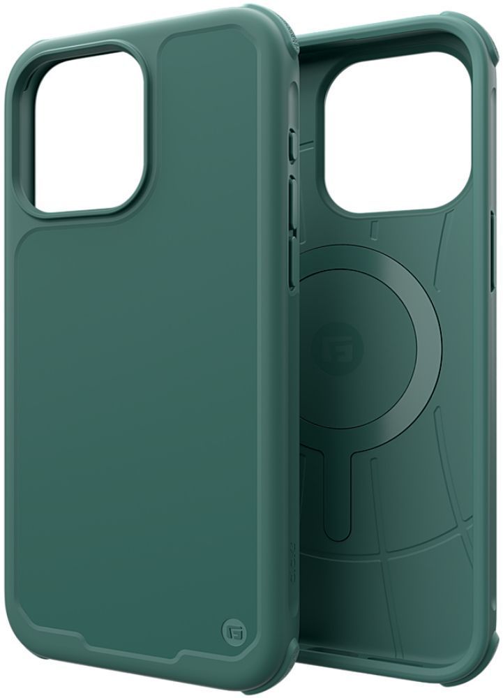 CLCKR G-Form Protection Phone Case with MagSafe for Apple iPhone 15 Pro - Carbon Green by CLCKR - Refurbished - Like New condition - Image 4