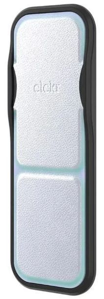 Clckr Grip & Stand Phone Grip - Chasing Charlie Silver by Clckr - Refurbished - Very Good condition - US$29.99