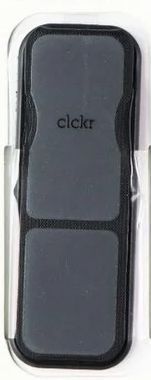 Clckr Grip & Stand Phone Grip - Grey/Black by Clckr - Refurbished - Brand New condition - US$20.98