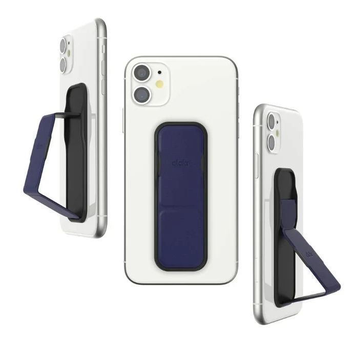 Clckr Grip & Stand Phone Grip - Navy by Clckr - Refurbished - Good condition - US$20.98