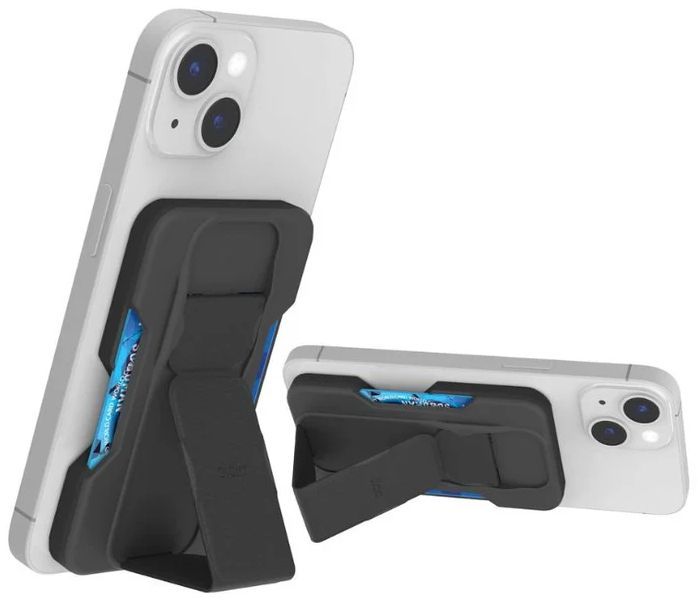 Clckr Magsafe Wallet Stand & Grip - Black by Clckr - Refurbished - Good condition - US$18.98
