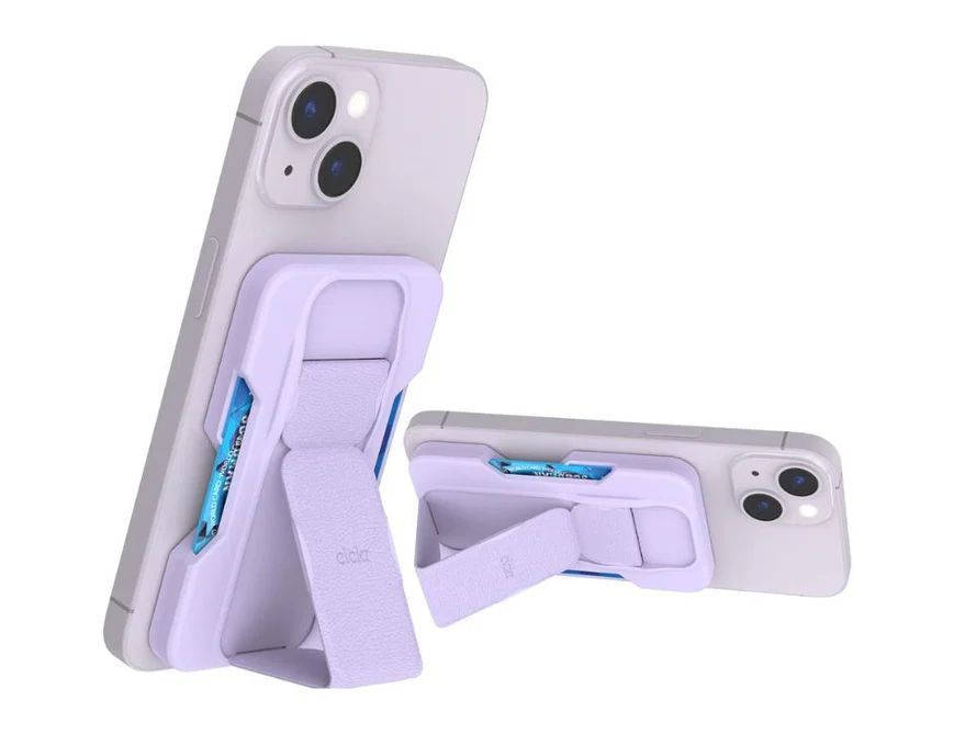 Clckr Magsafe Wallet Stand & Grip - Purple by Clckr - Refurbished - Brand New condition - US$14.99