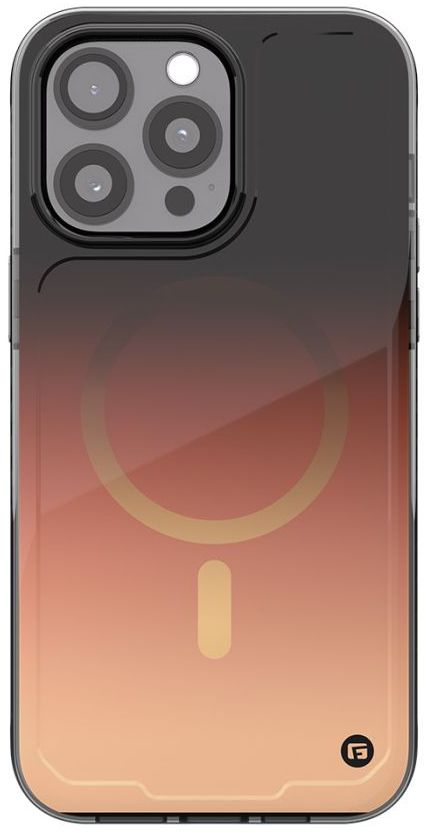 Clckr Onyx G-Form Protection Phone Case with MagSafe for iPhone 15 Pro Max - Copper by Clckr - Refurbished - Brand New condition - US$12.64