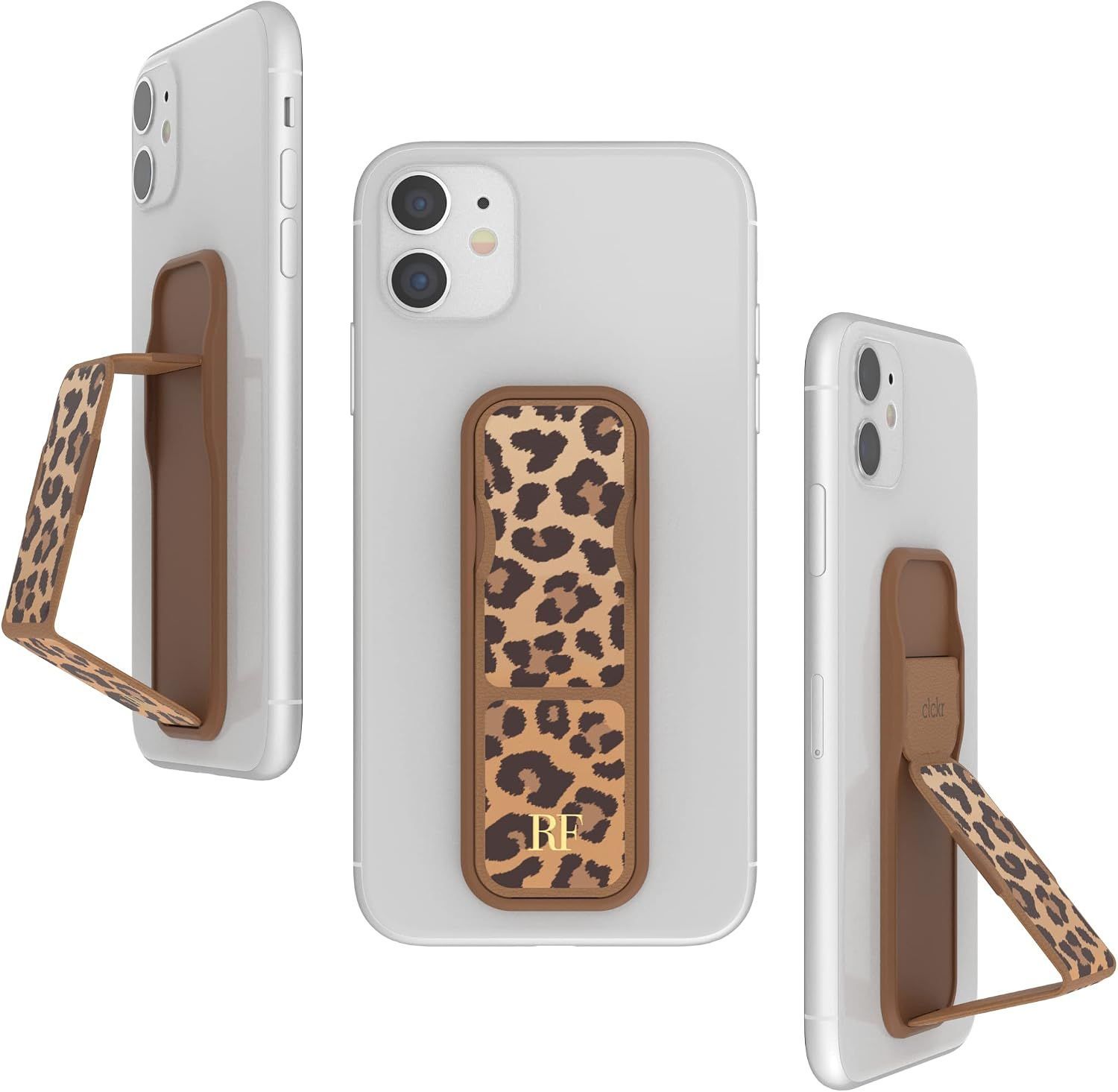 CLCKR RF RICHMOND & FINCH Stand & Grip Universal Phone Holder - Leopard by Clckr - Refurbished - Brand New condition - Image 3