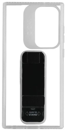 CLCKR Stand & Grip Phone Case for Galaxy S23 Ultra - Clear/Black by CLCKR - Refurbished - Very Good condition - Image 2
