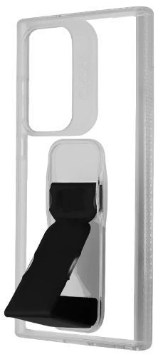 CLCKR Stand & Grip Phone Case for Galaxy S23 Ultra - Clear/Black by CLCKR - Refurbished - Very Good condition - Image 3