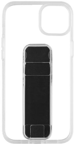 CLCKR Stand & Grip Phone Case for iPhone 14 - Clear/Black by CLCKR - Image 2