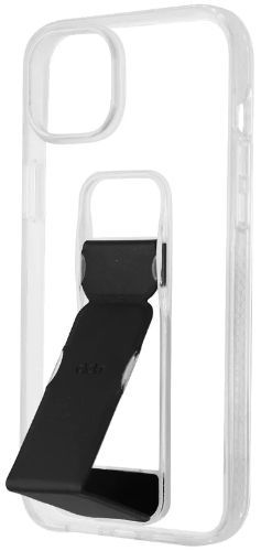 CLCKR Stand & Grip Phone Case for iPhone 14 Plus - Clear/Black by CLCKR - Image 3