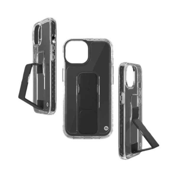 Clckr Stand & Grip Phone Grip - Black by Clckr - Refurbished - Brand New condition - US$20.98