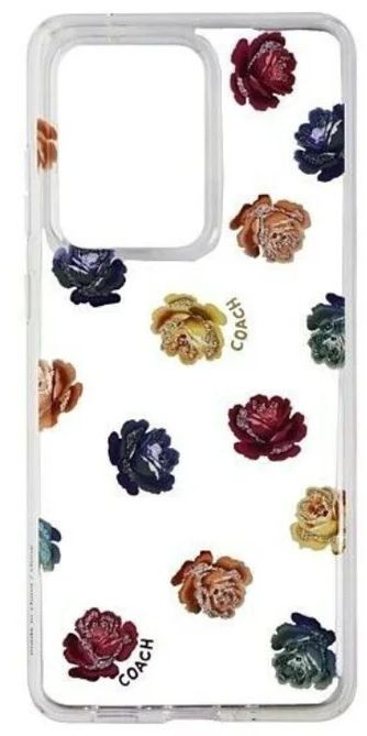 Coach New York Protective Case for Galaxy S20+ - Dreamy Peony Clear and Rainbow by Coach - Refurbished - Brand New condition - US$20.98