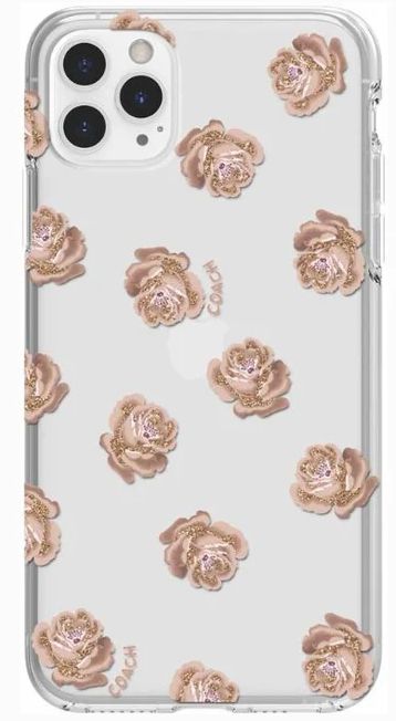 Coach Protective Case for Apple iPhone 11 Pro Max - Dreamy Peony Pink by Coach - Refurbished - Brand New condition - US$20.98