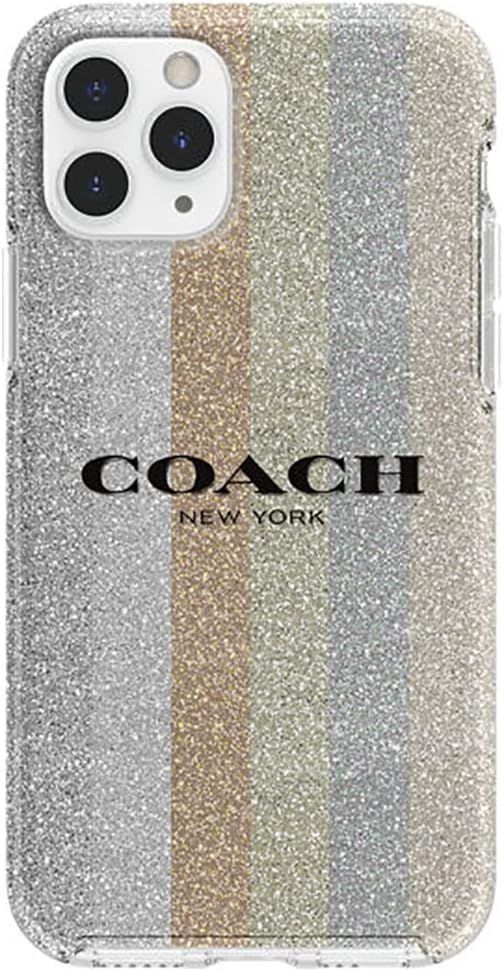 Coach Protective Case for iPhone 11 Pro - Neutral Silver Glitter by Coach - Refurbished - Brand New condition - US$20.98