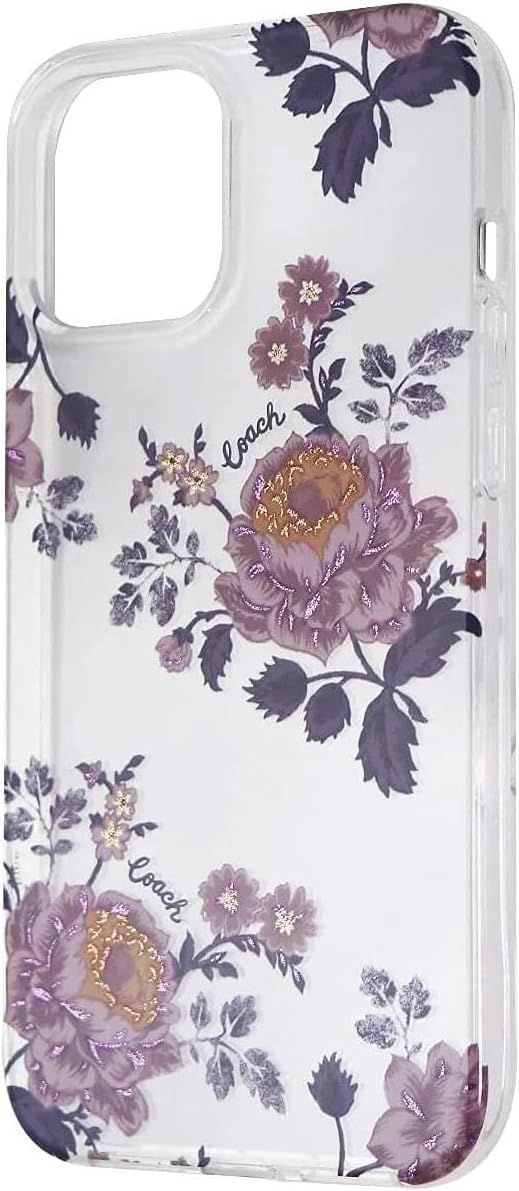 Coach Protective Phone Case for iPhone 12 Mini - Moody Floral Clear by Coach - Refurbished - Brand New condition - US$13.93