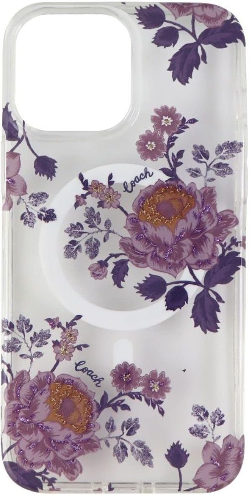 Coach Protective Phone Case with MagSafe for iPhone 13 Pro - Moody Floral Purple - Very Good by Coach - Refurbished - Very Good condition - Image 4