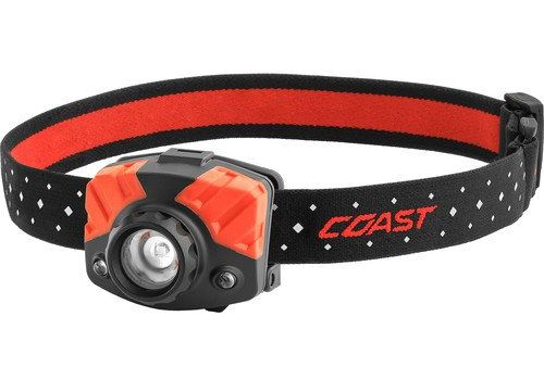 Coast 21327 FL75 Dual Color Focusing LED Headlamp - Black by Coast - Refurbished - Like New condition - US$41.03