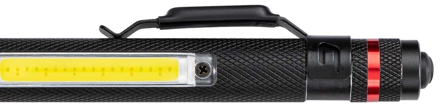 Coast G23 Alkaline Dual Power Magnetic LED Penlight with C.O.B. Area Light - Black by Coast - Image 2