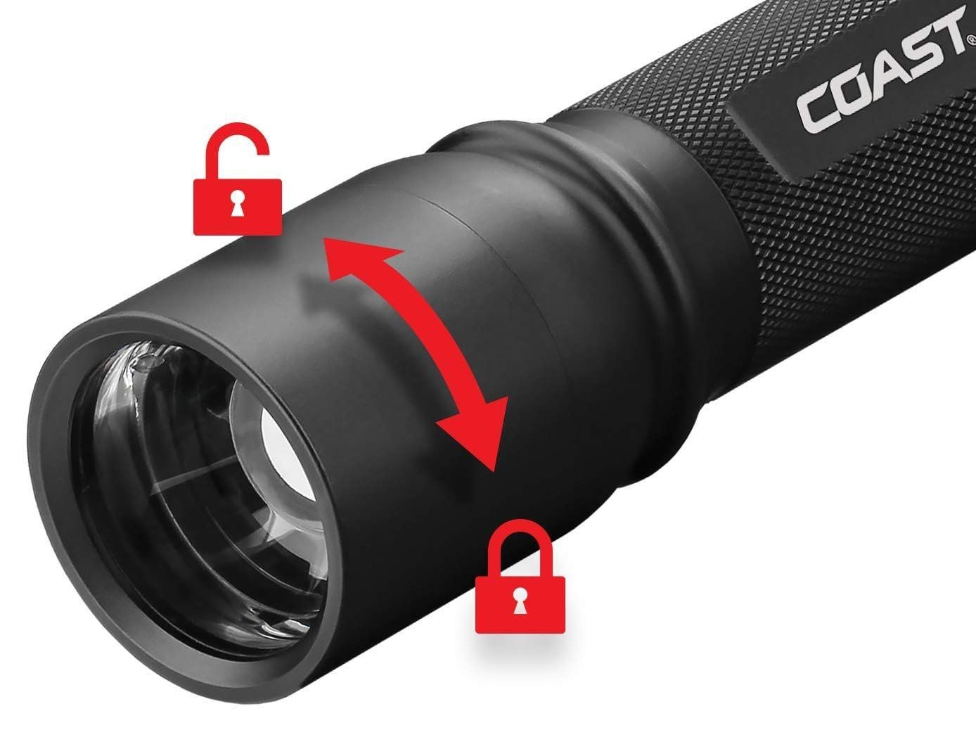 Coast HP7 Focusing LED Flashlight - Black by Coast - Image 3