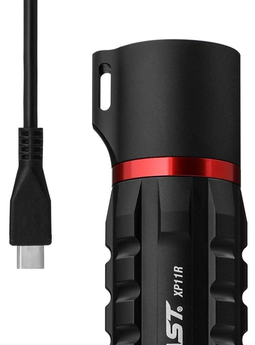 Coast XP11R Rechargeable Dual Power LED Flashlight - Black by Coast - Image 2