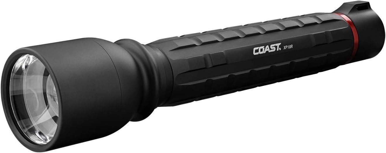 Coast XP18R USB-C Rechargeable-Dual Power LED Flashlight - Black by Coast - Refurbished - Premium condition - US$90.96