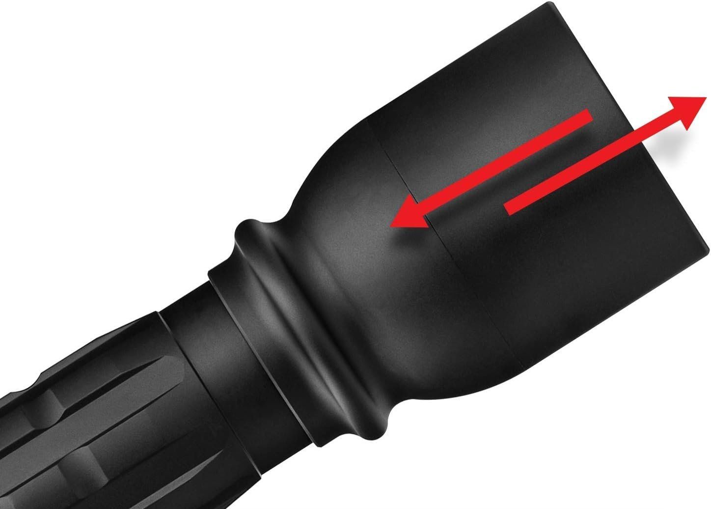 Coast XP18R USB-C Rechargeable-Dual Power LED Flashlight - Black by Coast - Image 2