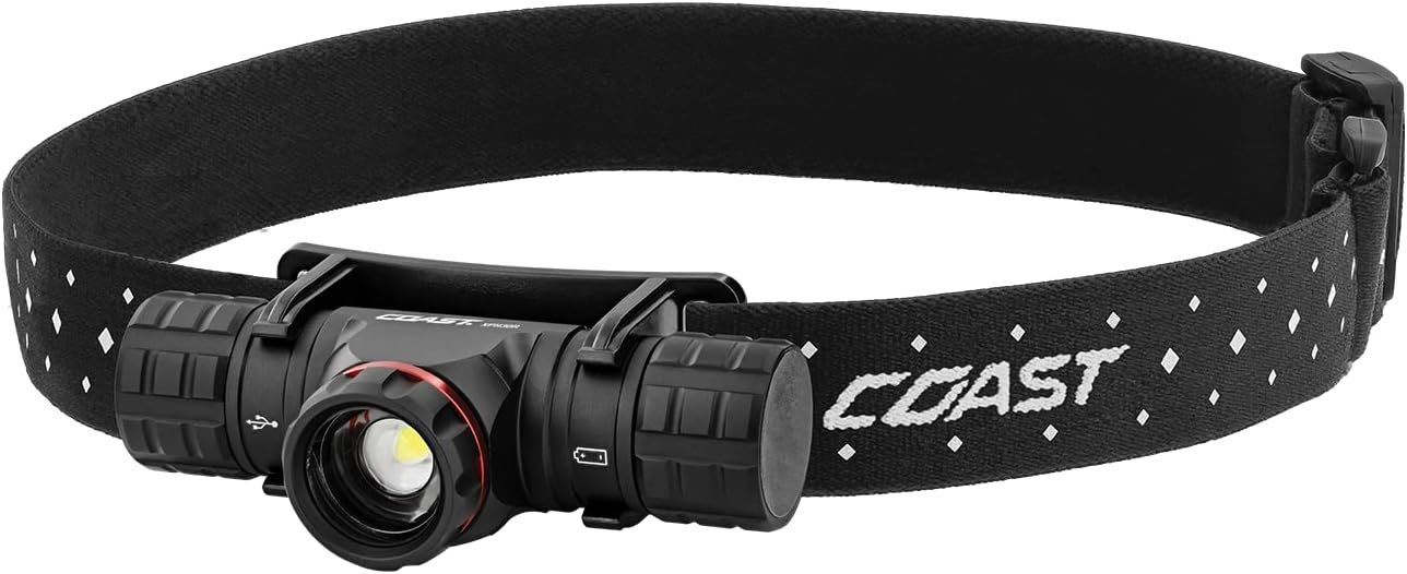Coast XPH30R USB-C Rechargeable Dual Power Headlamp - Black by Coast - Refurbished - Like New condition - US$61.26