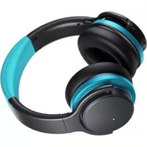 Commalta E7 Active Noise Cancelling Wireless Headphones - Blue by Commalta - Refurbished - Very Good condition - Image 2