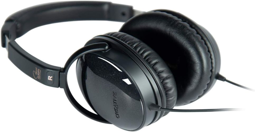 Creative Aurvana Live SE Over-Ear Headphones - Black by Creative - Refurbished - Very Good condition - US$40.58