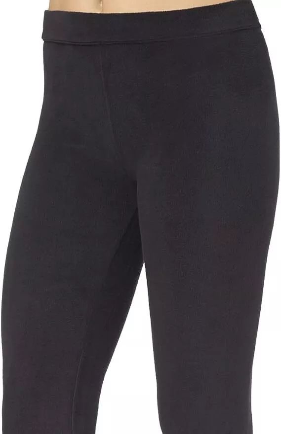 Cuddl Duds Fleecewear with Stretch Legging - L - Black by Cuddl Duds - Image 2