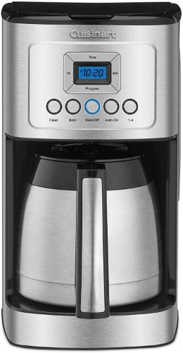 Cuisinart 12 Cup Programmable Thermal Coffeemaker (DCC-3400) - Silver by Cuisinart - Refurbished - Like New condition - US$247.49