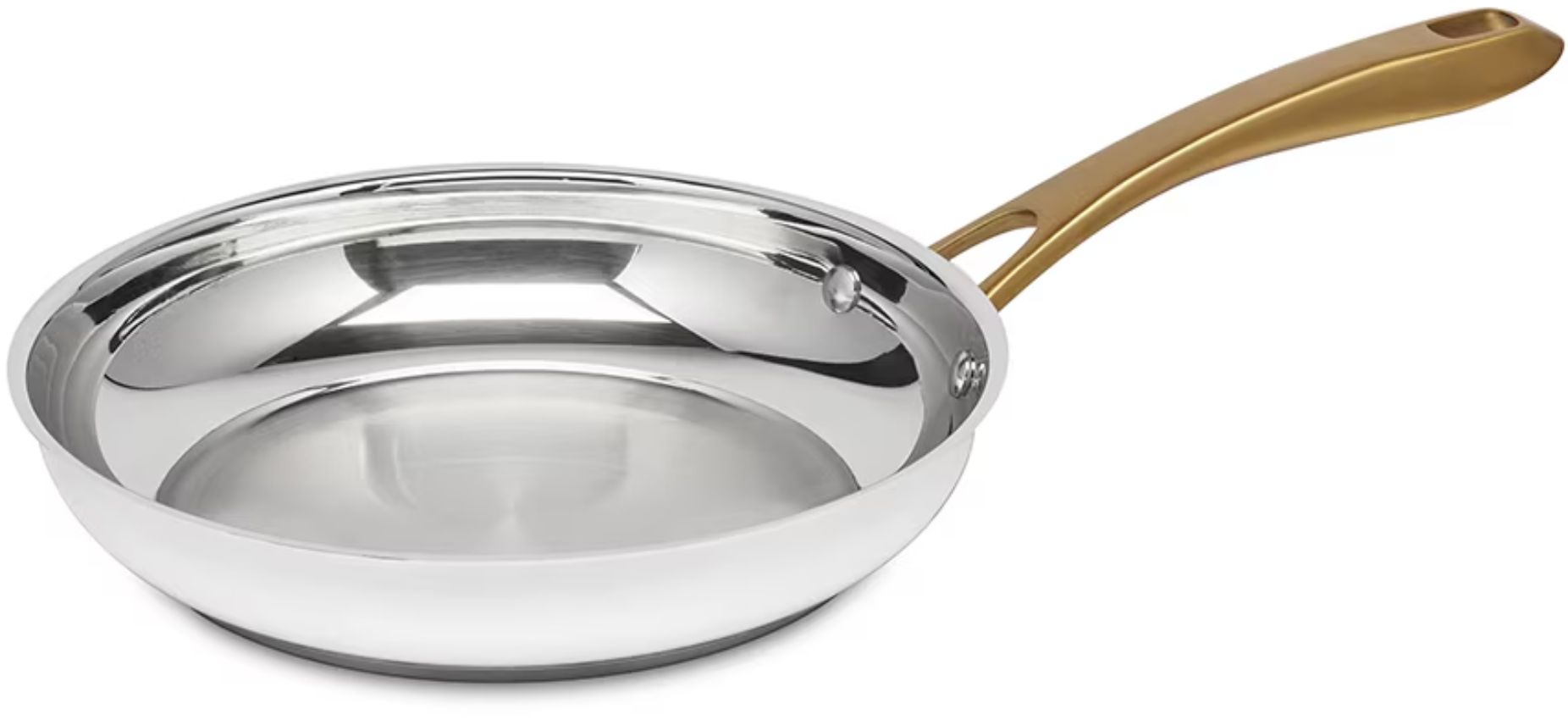 Cuisinart 839-8MW Classic Stainless Steel Cookware Set 8-Piece - Matte White/Brushed Gold by Cuisinart - Image 3
