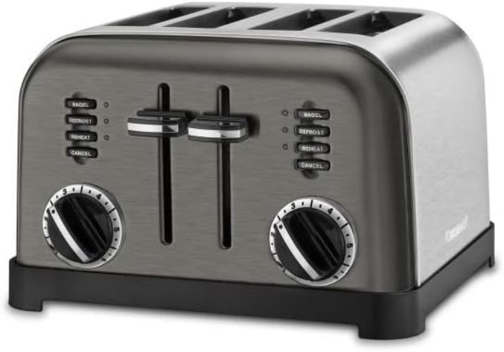 Cuisinart Classic 4-Slice Toaster (CPT-180BKS) - Black/Stainless Steel by Cuisinart - Image 3