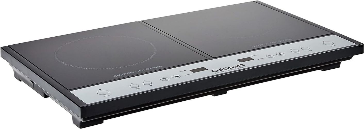 Cuisinart Double Induction Cooktop (ICT-60FR) - Black by Cuisinart - Refurbished - Very Good condition - US$302.99