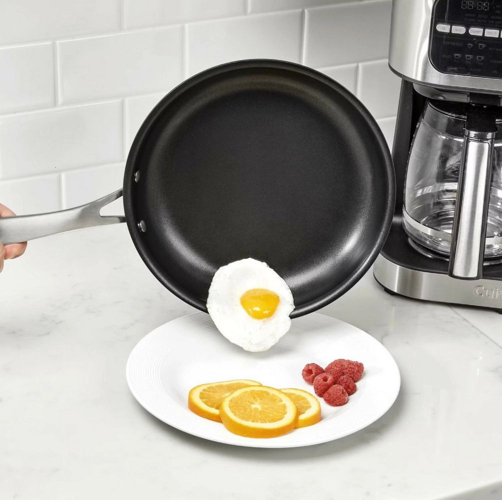 Cuisinart DSHA-12 Nonstick Cookware Set Professional Hard Anodized Glass Lids 12-Piece - Black by Cuisinart - Image 6