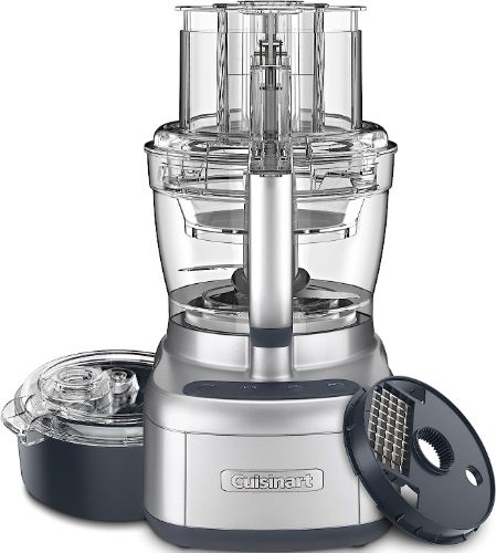 Cuisinart Elemental 13-Cup Food Processor with Dicing (FP-13) - Stainless Steel by Cuisinart - Refurbished - Very Good condition - Image 2