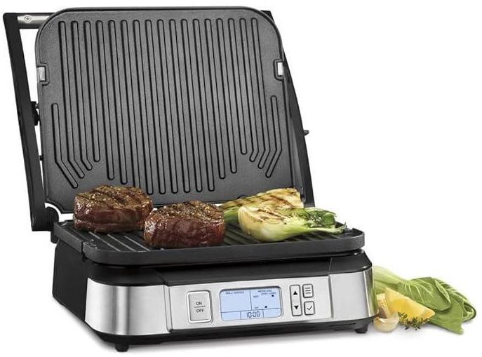 Cuisinart GR-6FR Contact Smoke-Less Mode Griddler - Silver by Cuisinart - Image 4