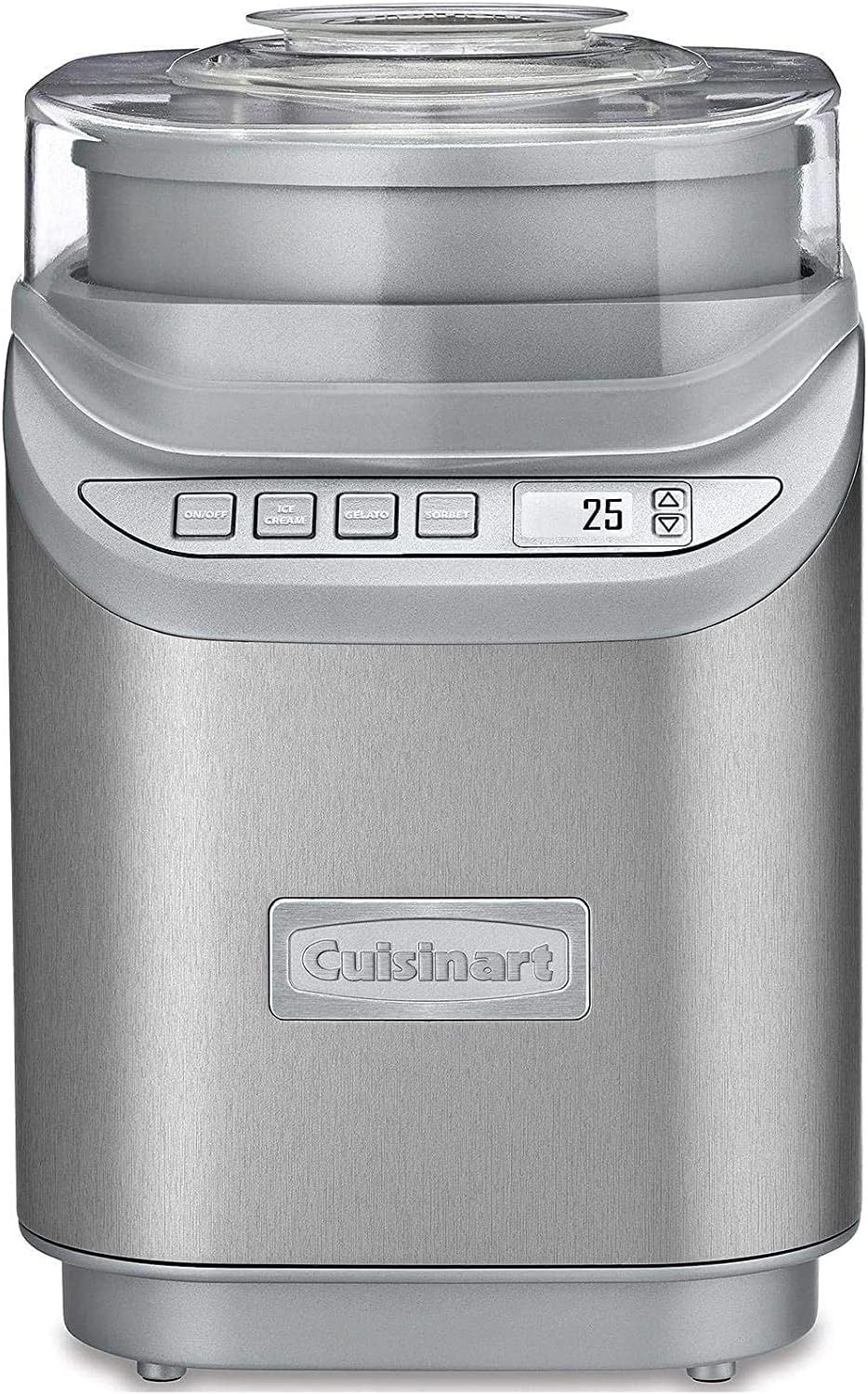 Cuisinart ICE-70P1 Cool Creations Ice Cream Maker - Stainless Steel by Cuisinart - Refurbished - Very Good condition - US$302.99