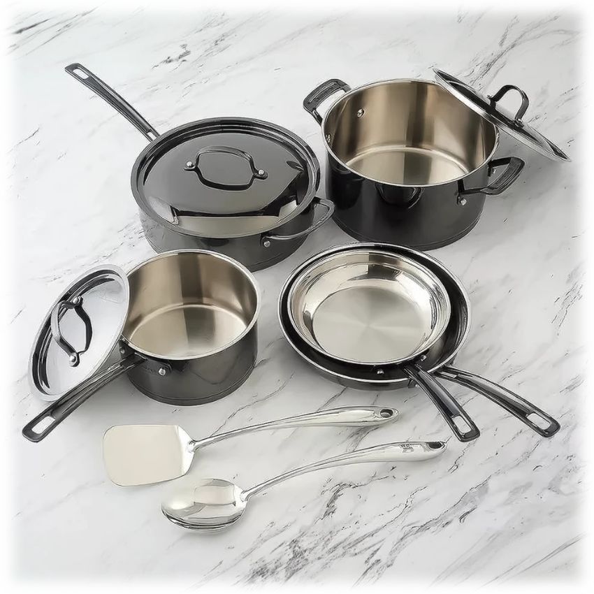 Cuisinart MSS-10 Mica-Shine Stainless Steel 10 Piece Set - Black by Cuisinart - Image 9