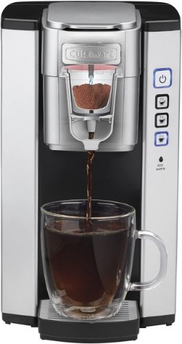 Cuisinart Single Serve Brewer Coffee Maker (SS-5) - Black/Stainless Steel by Cuisinart - Image 4