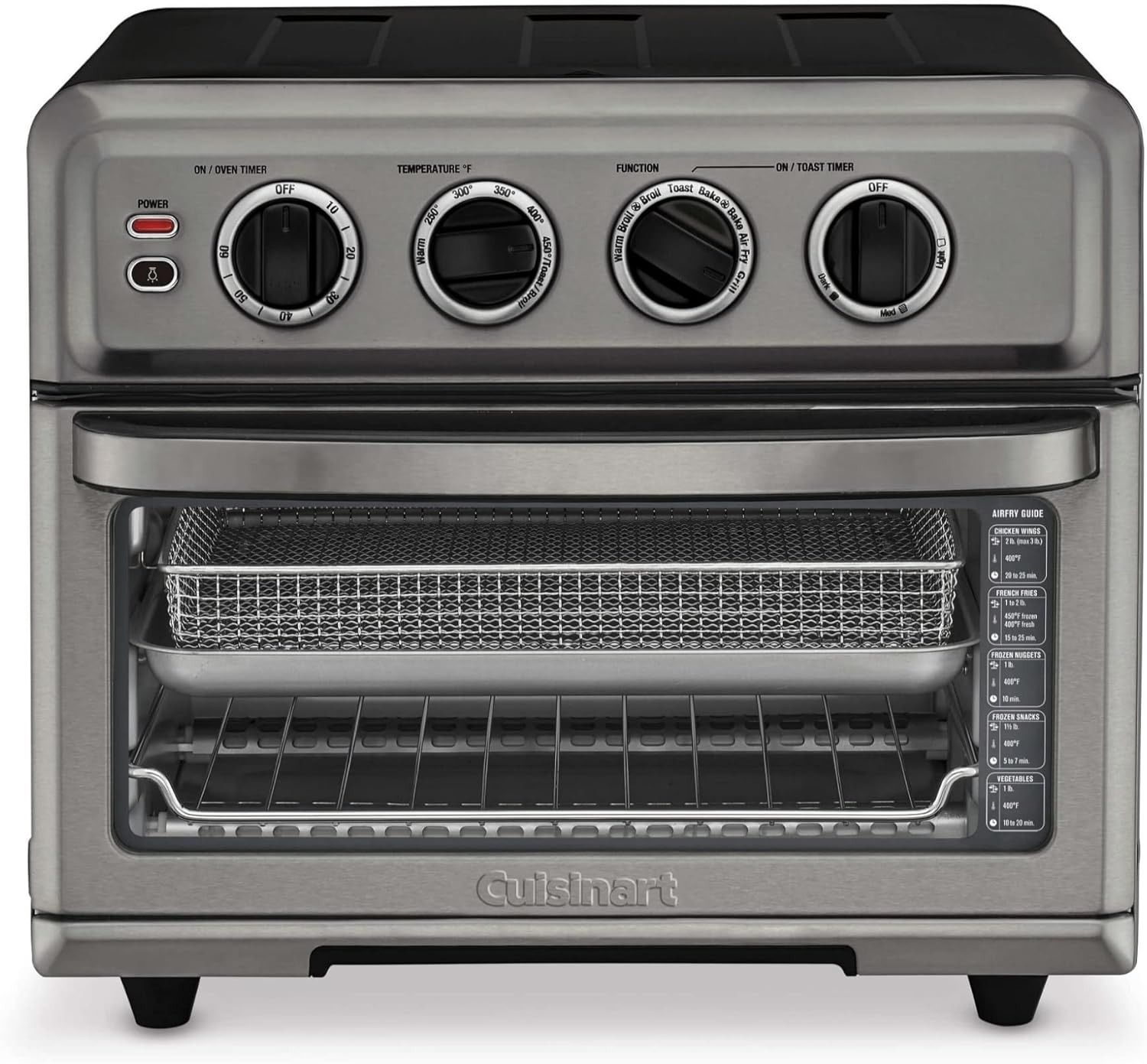 Cuisinart TOA-70BKS AirFryer Toaster Oven with Grill - Black by Cuisinart - Image 2