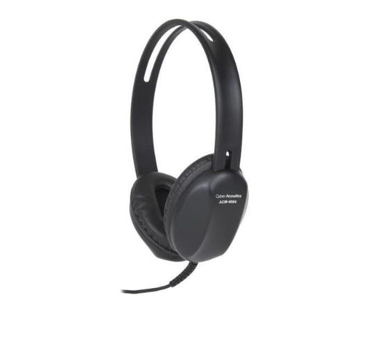 Cyber Acoustics ACM-4004 Stereo Headphones - Black by Cyber Acoustics - Refurbished - Very Good condition - US$56.17