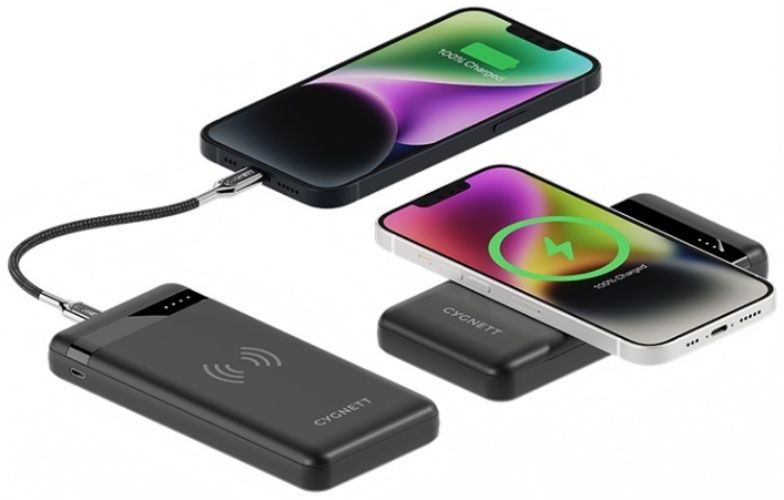 Cygnett ChargeUp Swift 10K mAh Wireless Power Bank - Black by Cygnett - Image 6